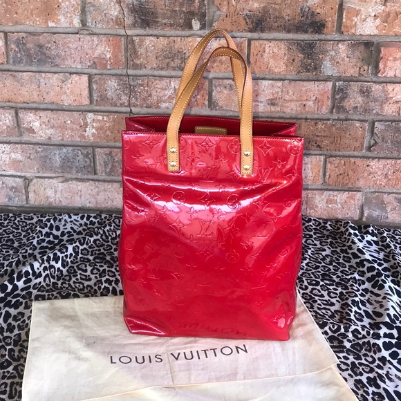 COPY - CERTIFIED AUTHENTIC LV Vernis Reade MM Tote - Picture 3 of 8